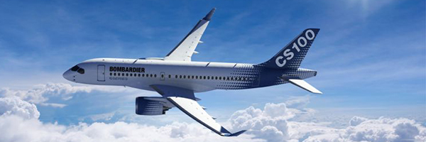Bombardier CS100 600x200