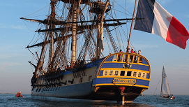 L'hermione au Portugal