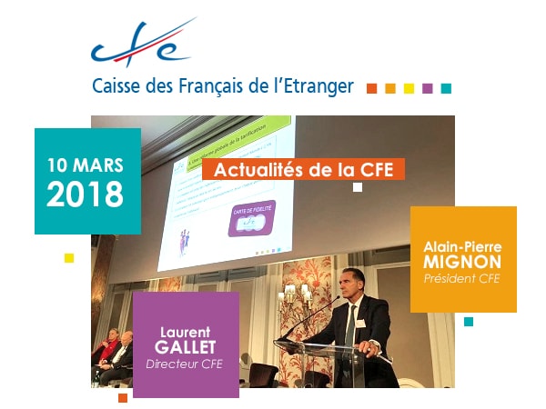 ActualitÃ©s de la CFE - Alain-Pierre Mignon, PrÃ©sident de la CFE - Laurent Gallet, directeur de la CFE - UFE 10 mars 2018