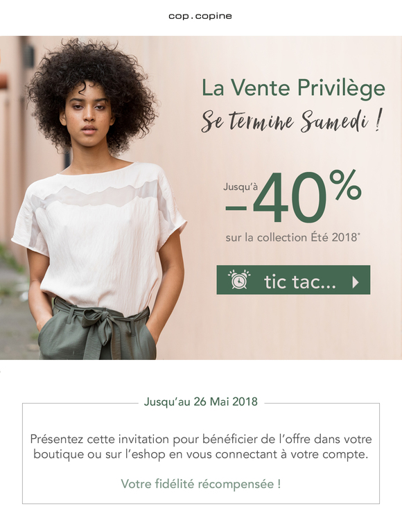 Vente Privilège cop.copine