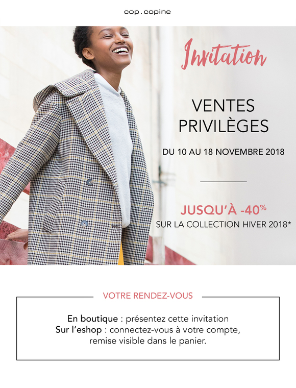 Ventes Privilèges cop.copine