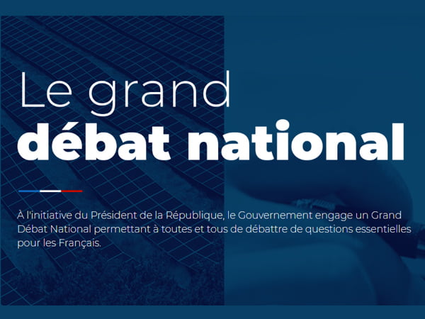 Grand DÃ©bat national