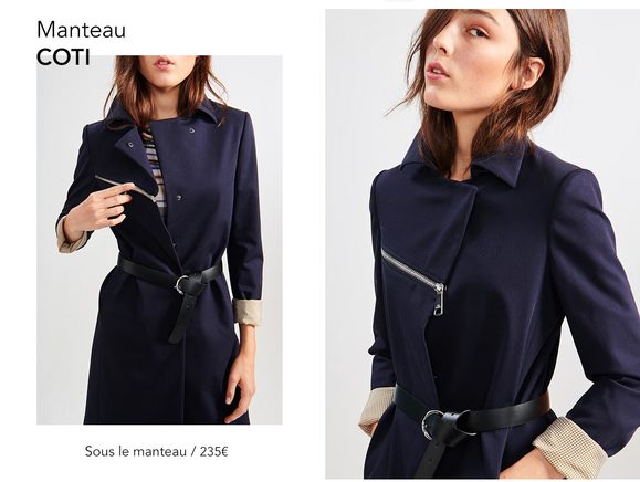 Manteau COTI cop.copine