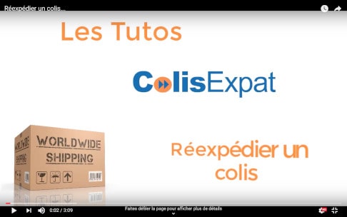 Colis Expat video