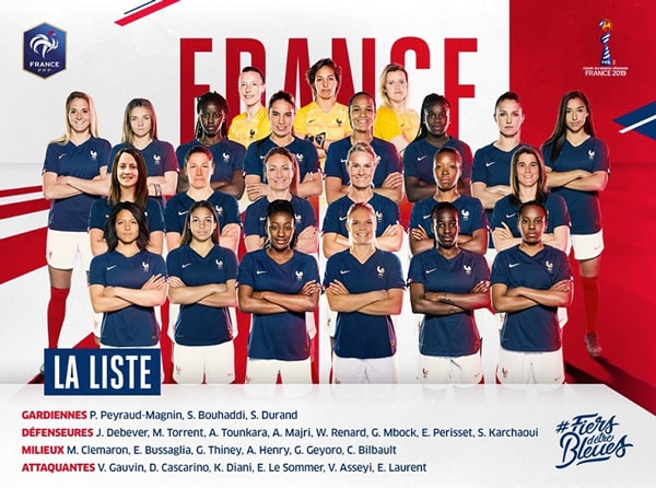 Allez les Bleues - Coupe du monde féminine 2019