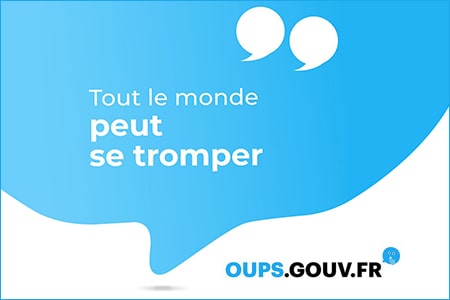 Oups ! Vous avez le droit à l'erreur !