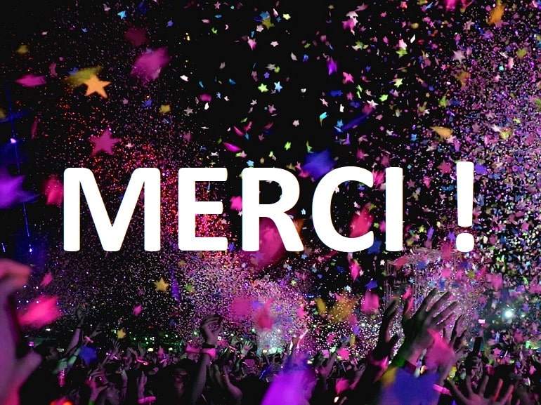 Merci pour cette année !