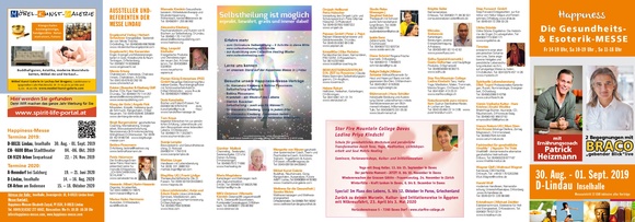 Messeprogramm Happiness Messe Lindau