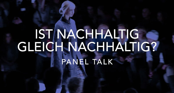 Paneltalk zum Thema Nachhaltigkeit