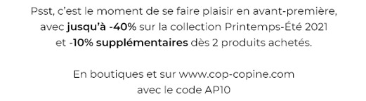 Pré-soldes cop.copine SS21