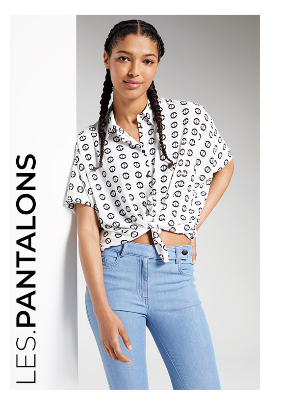 Soldes pantalons cop.copine