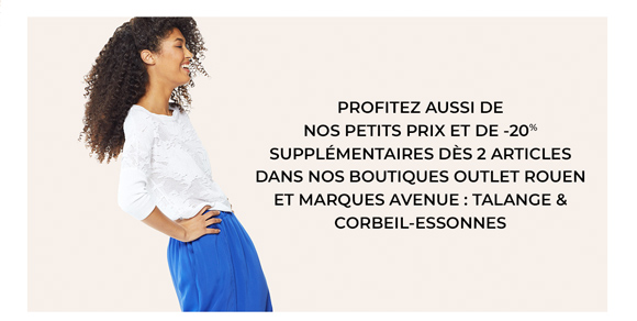 Petits prix boutiques outlet cop.copine