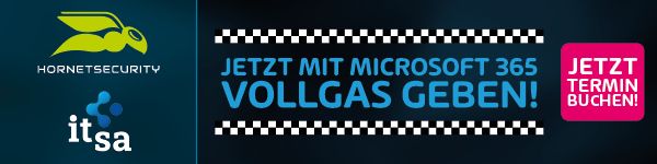 Ab auf die Pole Position mit Hornetsecurity - Jetzt Termin und Ticket für die it-sa2022 sichern