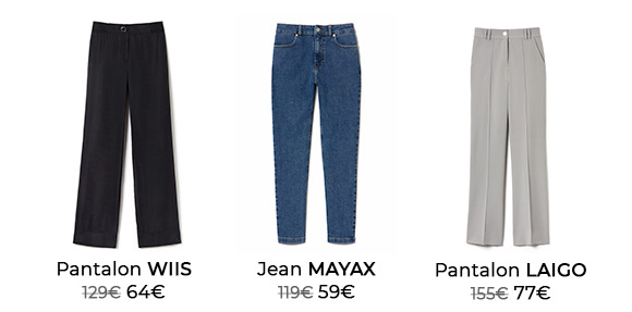 Soldes - Pantalons cop.copine