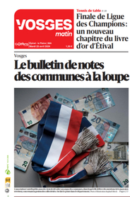 Argus des communes 2024. Une et dossier spécial de Vosges Matin